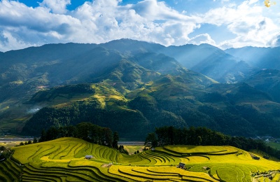 Mu Cang Chai 金黄稻季——当越南西北群山染上金色